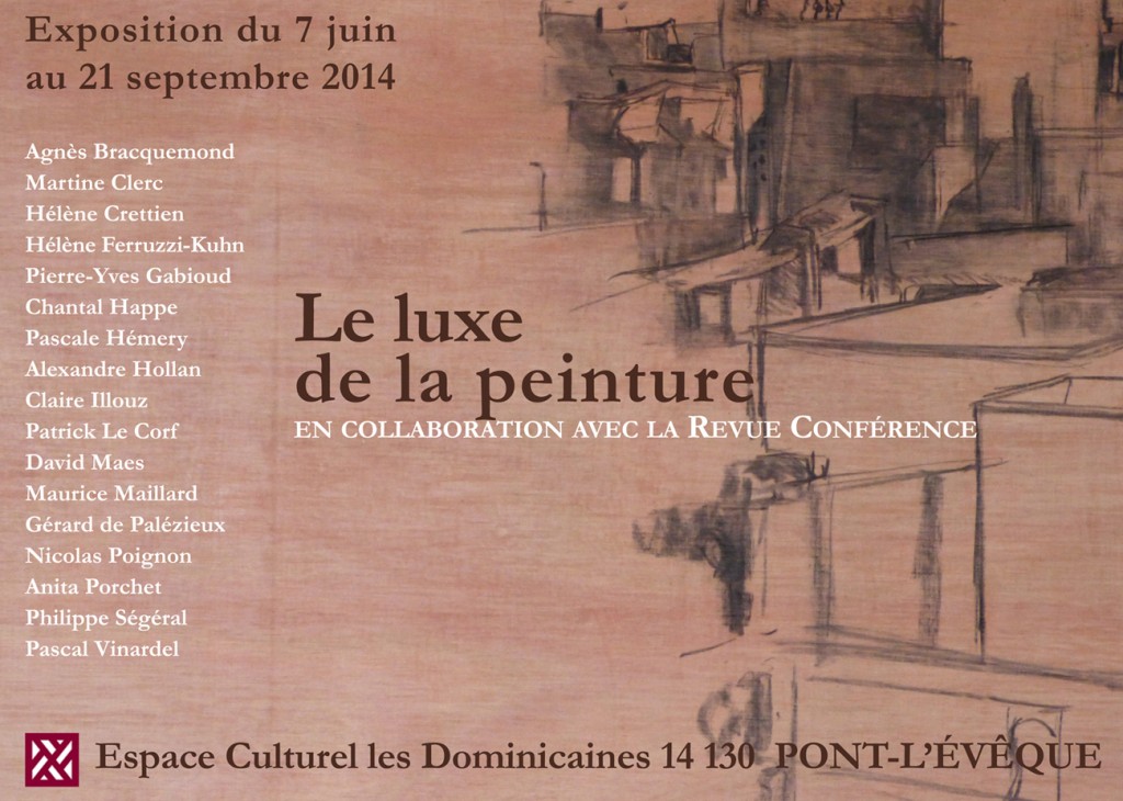 EXPOSITION LE LUXE DE LA PEINTURE