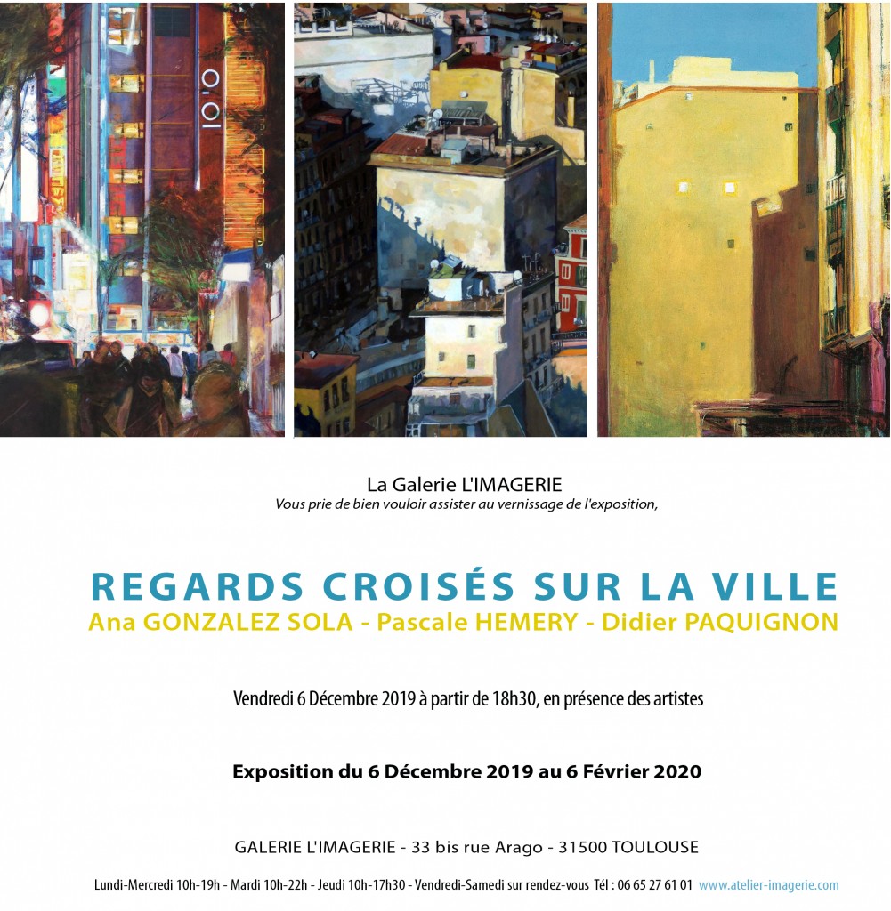 REGARDS CROISÉS SUR LA VILLE – GALERIE L’IMAGERIE